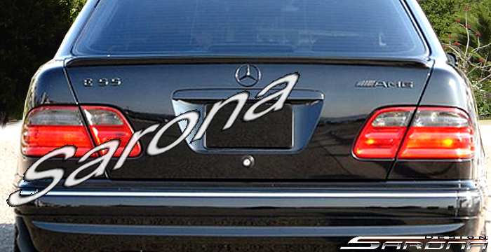 Custom Mercedes E Class  Sedan Trunk Wing (1996 - 2002) - $279.00 (Part #MB-093-TW)